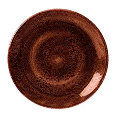 Тарелка мелкая «Крафт» 250мм Craft Terrac фарфор терракот 1133 0566  09101761