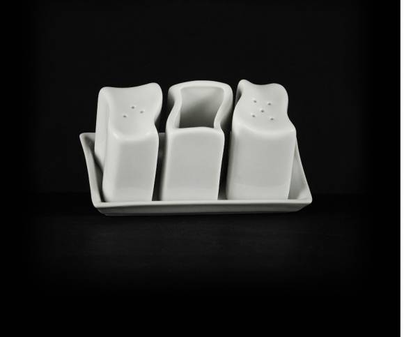 Набор для специй с+п+з Волна Chan Wave (Classic) Ivory LQ-QSP0003/2 фк0326.