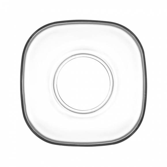Блюдце для чашки 139мм,стекло LAV ZEN277 /6/