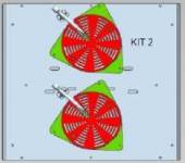 Комплект для уменьшения скорости потока вентилятора для печей Alfa241