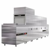 Посудомоечная машина туннельного типа Абат МПТ-3000К с пальчиковым конвейером (левая)