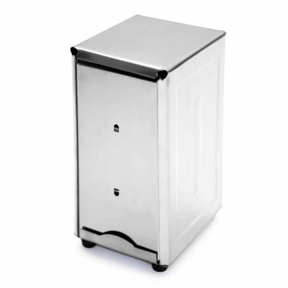 Диспенсер для салфеток настольный 10*11,5*18,5 см. нерж. MGsteel 70467