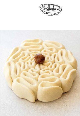 Форма силиконовая PAVOCAKE 3D "Dentelle" d180xh 50mm, 1000 ml, силикон Pavoni KE082S