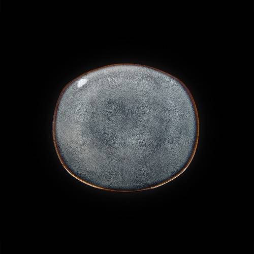 Тарелка овальная 200х176мм Corone Celeste синий HL900760  фк0822