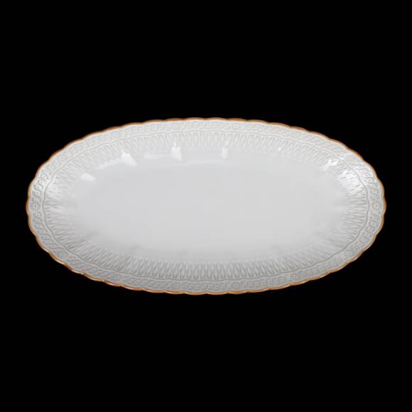Блюдо овальное 360х180х35мм Corone Cinzano фк5511 Блюдо овальное 360х180х35мм Corone Cinzano фк5511