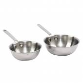 Кокотница 0,11л, d10см h3см, нерж.сталь Maco WOK10 Кокотница 0,11л, d10см h3см, нерж.сталь Maco WOK10