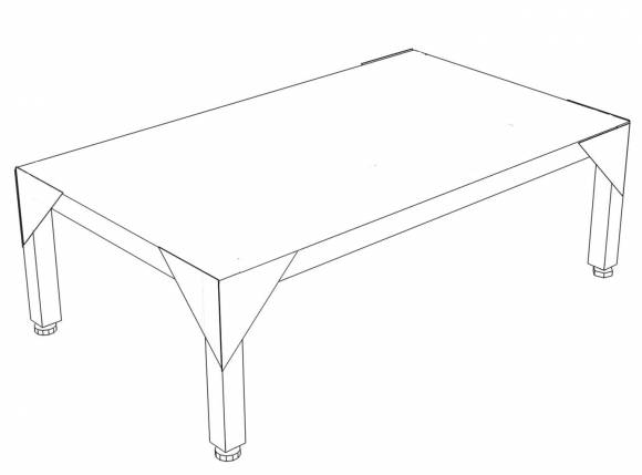 ПС Подтоварник со сплошной поверхностью 700*500*300 ПС Подтоварник со сплошной поверхностью 700*500*300