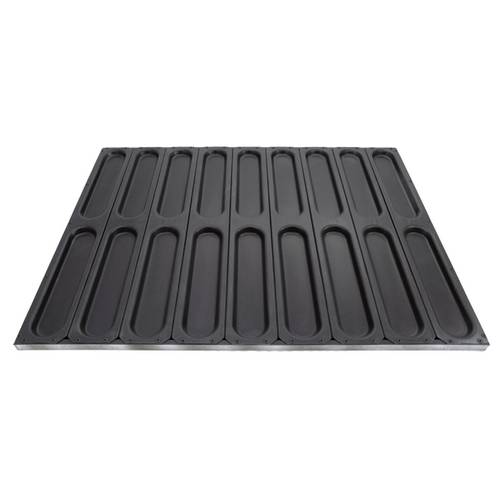 Лист для выпечки хот-догов 240*62 мм 530*325 с антипригарным покрытием Лист для выпечки хот-догов 240*62 мм 530*325 с антипригарным покрытием