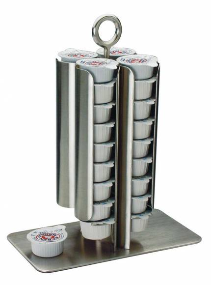 Диспенсер для пакетированных сливок 18х10см h=24см нерж. APS 49065 00059 Диспенсер для пакетированных сливок 18х10см h=24см нерж. APS 49065 00059