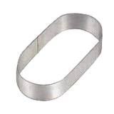 Форма кондитерская 340х170х100мм Овал Спика нерж. Форма кондитерская 340х170х100мм Овал Спика нерж.