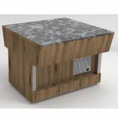 Мармит для вторых блюд RM22AS Capital 1105x700x1255(830)мм