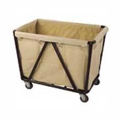 Тележка для белья ТБ14.2 ОЛДАК платформенная, усиленные борта, мешок 300л, г/п 100кг