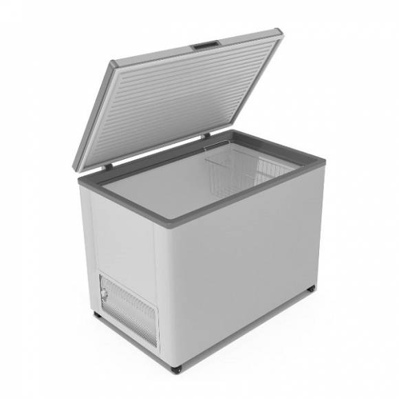 Ларь морозильный с глухой крышкой Frostor F 350 S белый
