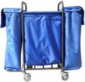 Тележка для белья ТБ14.3 ОЛДАК платформенная, 3 мешка 240л/2х120л