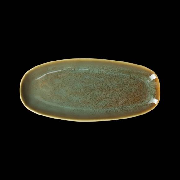 Блюдо фигурное 270х120мм Corone Primavera зеленый фк2206 Блюдо фигурное 270х120мм Corone Primavera зеленый фк2206