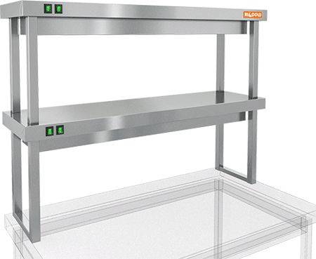 Полка тепловая двухъярусная HICOLD ТР2-10/3 Полка тепловая двухъярусная HICOLD ТР2-10/3