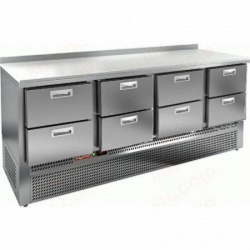 Стол холодильный Hicold GNE 2222/TN 8 ящиков (агрегат внизу) Стол холодильный Hicold GNE 2222/TN 8 ящиков (агрегат внизу)