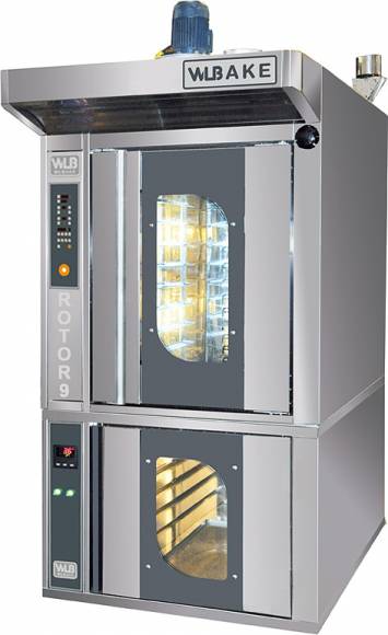 Печь ротационная WLBake ROTOR 9E 9 уровней, с расстоечным шкафом 9+9