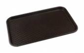 Поднос прямоугольный 525х325мм Рестола (коричневый) 422107814  4198