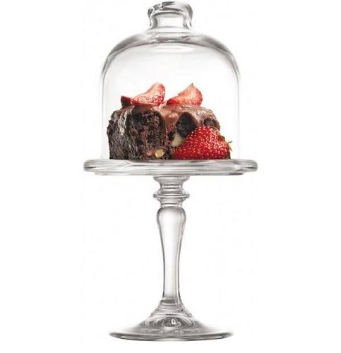 Блюдо на ножке 100х200мм с крышкой Pasabahce-завод Бор Patisserie 96632  61978