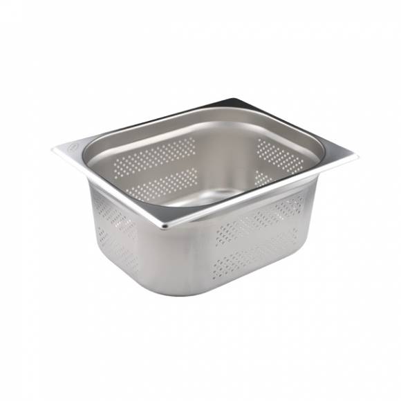 Гастроемкость перфорированная GN1/2-150 MGSteel нерж. 9,2 л Гастроемкость перфорированная GN1/2-150 MGSteel нерж. 9,2 л