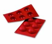 Форма силиконовая 6 порций Полусфера SF003/N Martellato. Форма силиконовая 6 порций Полусфера SF003/N Martellato.