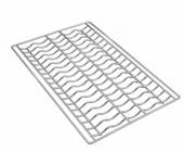 Решетка для багета рифленная 435х320мм Smeg (в комплекте 4 шт.) 3735