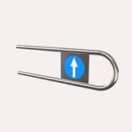 Дуга на калитку Ростов-Дон К10 двусторонняя 900мм 0004-03 Дуга на калитку Ростов-Дон К10 двусторонняя 900мм 0004-03