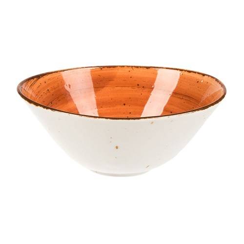 Салатник 150х120мм фарфор Fusion Brown Shore P.L.  81223209 /6/