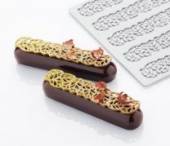 Форма силиконовая PAVODECOR для декора. "Листья 3" 120x26x2мм, 3,4мл, 10 ячеек Pavoni PR003 Форма силиконовая PAVODECOR для декора. "Листья 3" 120x26x2мм, 3,4мл, 10 ячеек Pavoni PR003