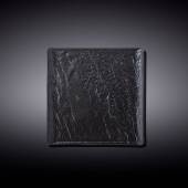 Тарелка 130х130мм квадратная Wilmax WL-661104/A черная /6/48/ Тарелка 130х130мм квадратная Wilmax WL-661104/A черная /6/48/