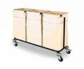 Тележка для белья ТБ17 ОЛДАК платформенная, 3 мешка по 120л, г/п 100кг