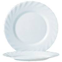 Тарелка плоская обеденная 250мм Norma Romantic опаловое стекло Тарелка плоская обеденная 250мм Norma Romantic опаловое стекло