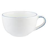 Чашка чайная 350 мл. фарфор Rita Retro Bonna E101RIT05CPF синий край Чашка чайная 350 мл. фарфор Rita Retro Bonna E101RIT05CPF синий край
