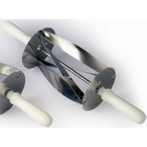 Скалка - нож для круассанов 110х150мм Martellato RSC110X150 одинарный, нерж.сталь, ручки пластик