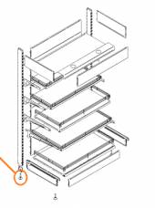 Опора регулируемая (ножка) 004-01 МХМ Купец 1319.004-01 (2шт для прист.стеллаж, 3шт для островн.) Опора регулируемая (ножка) 004-01 МХМ Купец 1319.004-01 (2шт для прист.стеллаж, 3шт для островн.)