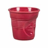 Чашка для эспрессо 90 мл Мятая бордо Barista P.L. F3778-60WR /10/ Чашка для эспрессо 90 мл Мятая бордо Barista P.L. F3778-60WR /10/