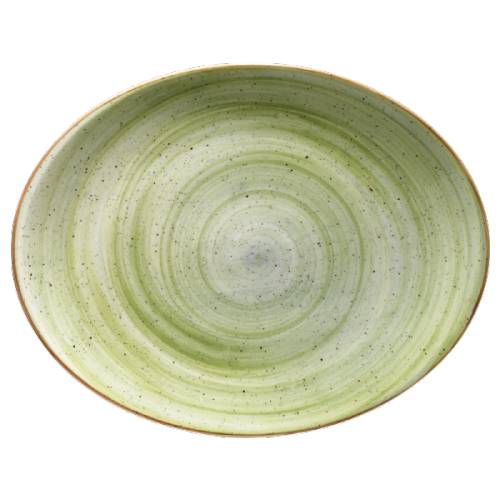 Блюдо овальное 31х24см фарфор Moove Aura Therapy Bonna ATHMOV31OV b Блюдо овальное 31х24см фарфор Moove Aura Therapy Bonna ATHMOV31OV b