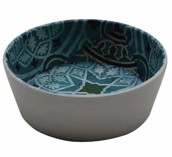 Салатник меламиновый d=12 8см h=4 7 см 350 мл Damask Blue P.L.