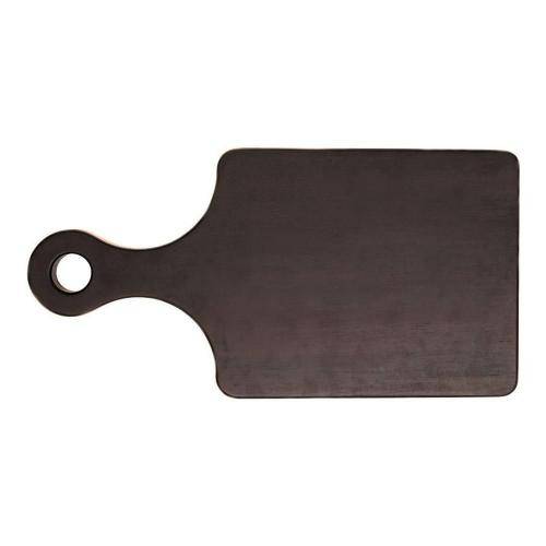 Доска для подачи черная 45*23*1,9 см, прессованный бамбуковый уголь