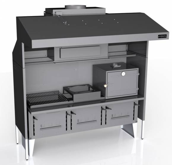 Комплекс Vesta 2. K3-V3 (К3, мангал Vega 3 +аксессуары) Комплекс Vesta 2. K3-V3 (К3, мангал Vega 3 +аксессуары)