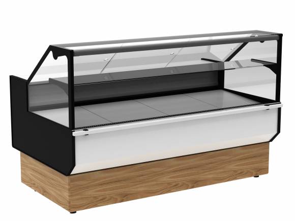 Витрина универсальная Полюс GC95 SV 1,5-1 0013-0430 (ВХСр-1,5 Carboma GC95 KombiLux) (0107 Ольха)