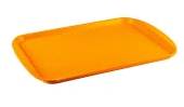 Поднос с ручками 450x350мм Рестола (оранжевый) 422106608  2603