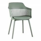 Стул Crocus с подушкой серо-зеленый /2/ Стул Crocus с подушкой серо-зеленый /2/