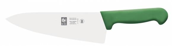 Нож поварской 200/340 мм. Шеф зеленый PRACTICA Icel 24500.3028000.200