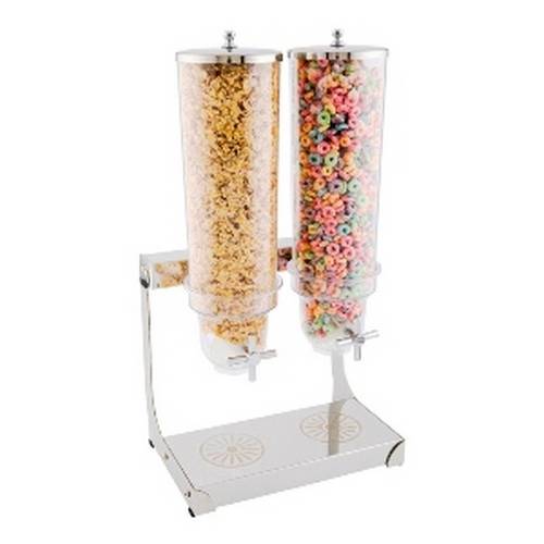 Диспенсер для сыпучих продуктов 2 колбы х3,5л Hurakan HKN-GPD352