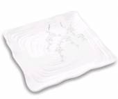 Тарелка квадратная 280х280мм Японская слива Ever Unison SQ811S/FJ 32759