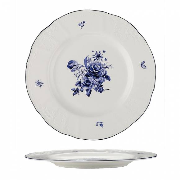 Тарелка десертная 21 см Blue Flower P.L. Proff Cuisine NY-YQA4706-S-8.5X6 /6/ Тарелка десертная 21 см Blue Flower P.L. Proff Cuisine NY-YQA4706-S-8.5X6 /6/