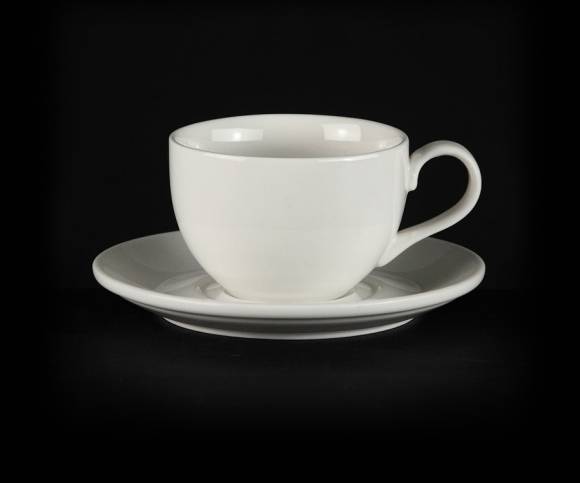 А Чайная пара 160 мл Chan Wave (Classic) Ivory LQ-QC0032В/SА фк0186