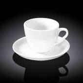 Чашка чайная с блюдцем 190мл Wilmax WL-993175/AB /6/24/ Чашка чайная с блюдцем 190мл Wilmax WL-993175/AB /6/24/